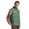 Li Ning Serie CBA Gilet Invernale con Collo Alto, Logo e Scritta, Cerniera, da Uomo AMMV005-5