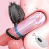 Adult Toys Clitoral Stimulator Penis Ring Vibrators, Vibrating Cock Ring Penis Trainer with 10 Vibrations Male Sex Toy for Women and Men Sex Games