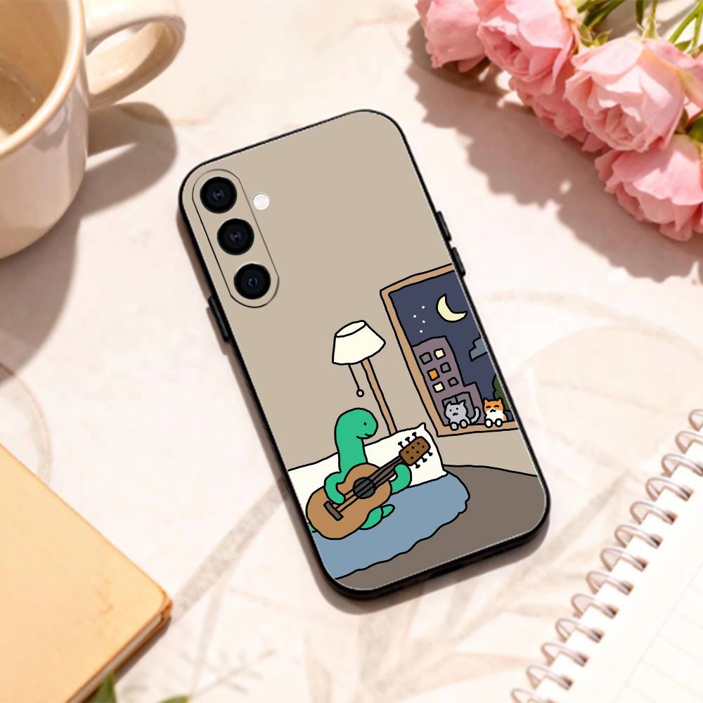 H-Hot Cute J-Joguman    Phone Case For Samsung Galaxy A73,A72,A71,A70,A53,A52,A51,Others Soft Black Shell