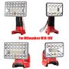 3/5 Inch LED Tool Light For Milwaukee 18V Li-Ion Battery Portable Lantern Indoor Outdoor Flashlight Work Light Lamp With USB