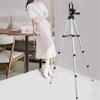 3110 Aluminium Alloy Silver Portable 1 4 Inch Screw Multifunction Mobile Phone Live Tripod