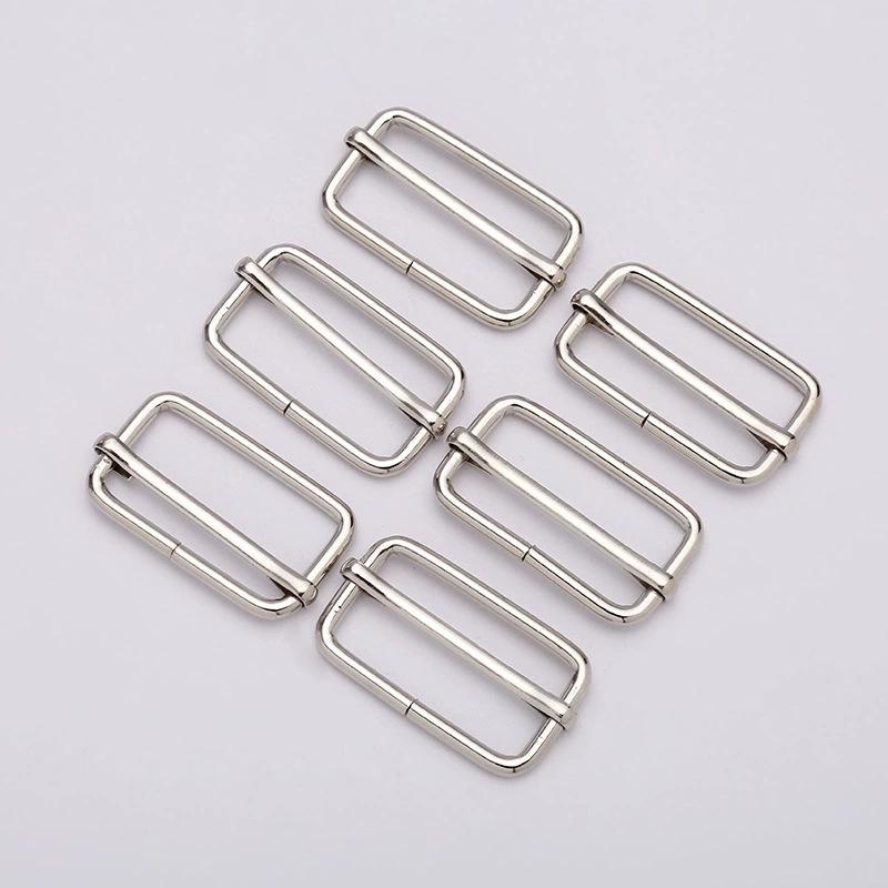 Hardware-Zubehör: Metall-D-Ring Zuglasche, Schnalle für Gepäck, Taschen, Kleidung, Schultergurtverstellung, Dreistufige Schnalle.