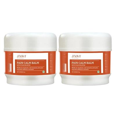 Jiva Pain Calm Balm – Herbal Topical Balm (Pack of 2)
