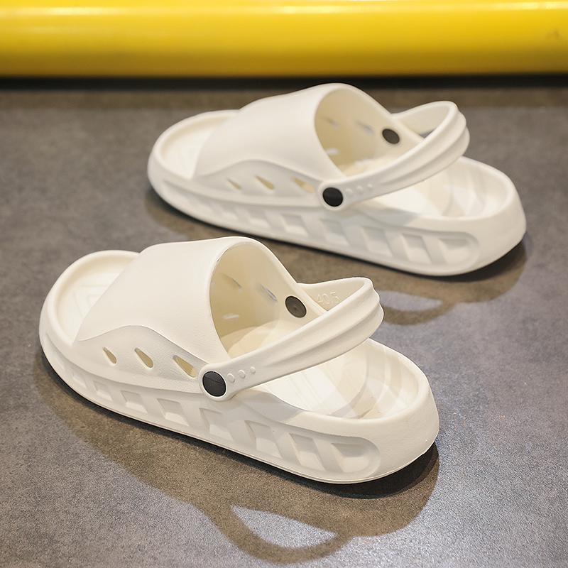 Fashion New Men Slippers Summer Casual EVA Soft-soled Platform Slides Sandals Indoor Outdoor Lightweight Walking Beach Shoes Flip Flops