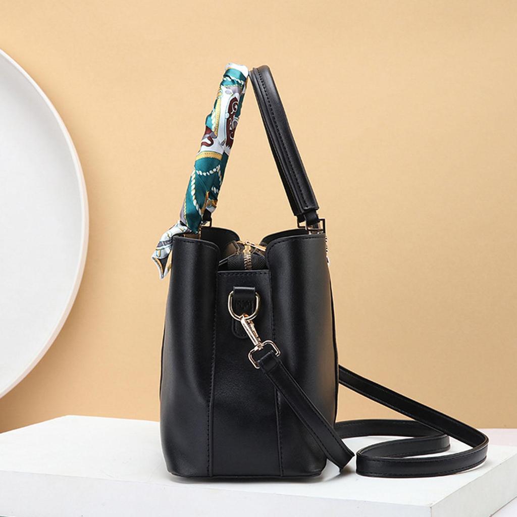 Handbag for Women Fashion Carrier Crossbody Bag Shopping Traveling Daily Black