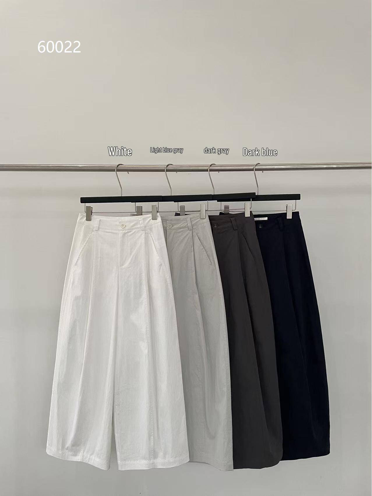 

6UP Early Spring 2026 Korean Style 3D Silhouette Casual Women s Pants, Versatile New Style 60022 L (58-64 kg)