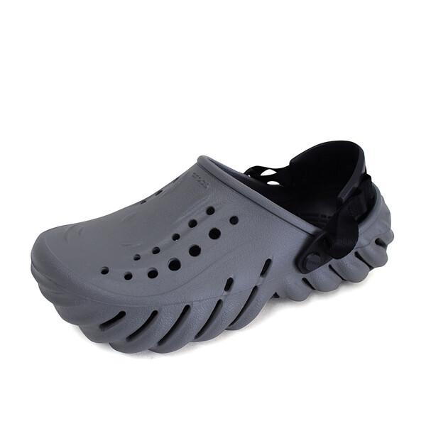 CrocS Eco Men S Clog SandalS SlipperS Aqua ShoeS Charcoal Grey 207937 0da