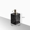 Creative Square Marble Lotion Bottle Hotel Bathroom Shampoo Refill Bottle Household Shower Gel Soap Dispenser Bathroom Accessory