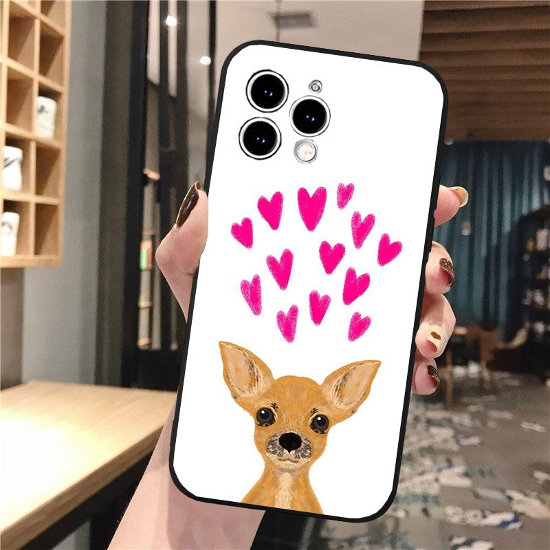 Chihuahua Puppy Dog Phone Case For iphone 15 14 Pro Max 13 12 11 Pro Max XSMax XR 12 13 mini 14 Plus Shell