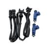 2Sets Car Fuel Injector with Pigtail Harness 100-4332 0280156208 For 2005-2009 Ranger 700 2005-2014 Sportsman 8002010 Ranger 800