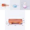 Adorable Diy Resin Rabbit Eat Mooncake Micro Landscape Decor For Mid-autumn Festival Celebration
