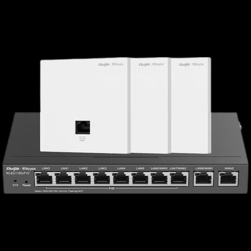

Ruijie Whole Home WiFi 6 Mesh Router System (CN version)