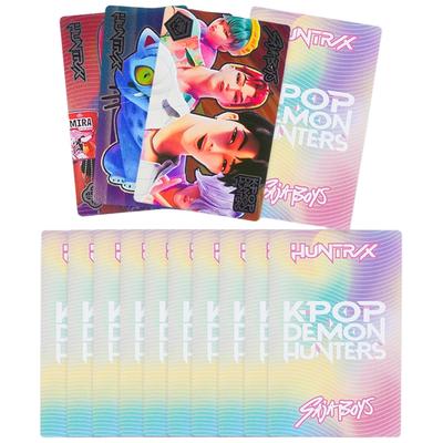 K-pop Chasseurs de Démons Hologramme Jeu de 30 Photocartes Kedehun Cartes de Personnages, Jeu de 6