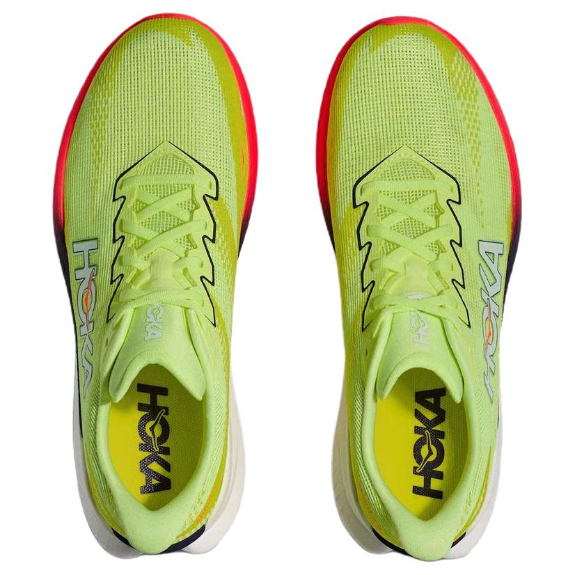 HOKA ONE ONE Mach X 3 Breathable Casual Running Shoes Men's Green 1168871-NZS