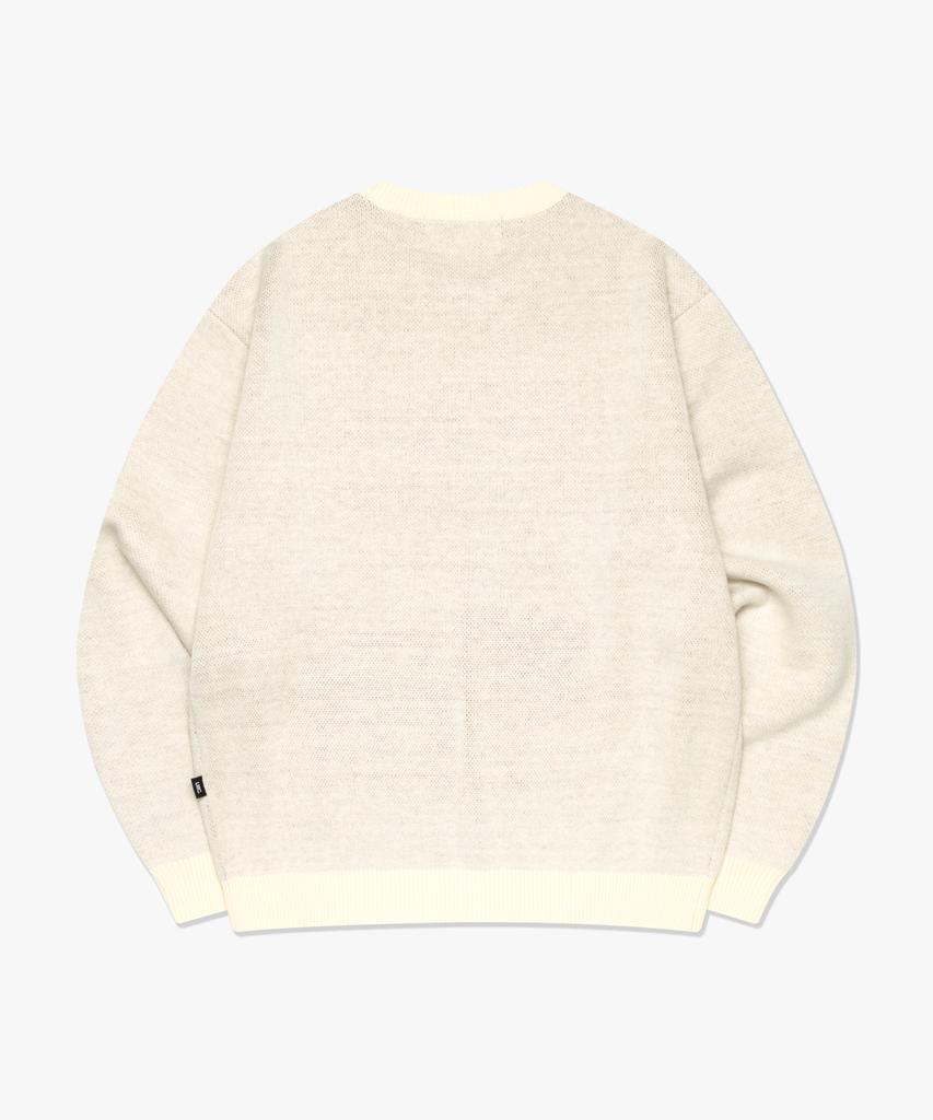 LMC Bear Knit Sweater Cream