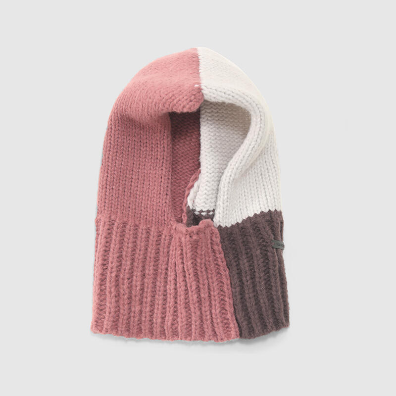CARA PARK Wool Knit Balaclava C4 Pink C4 Pink