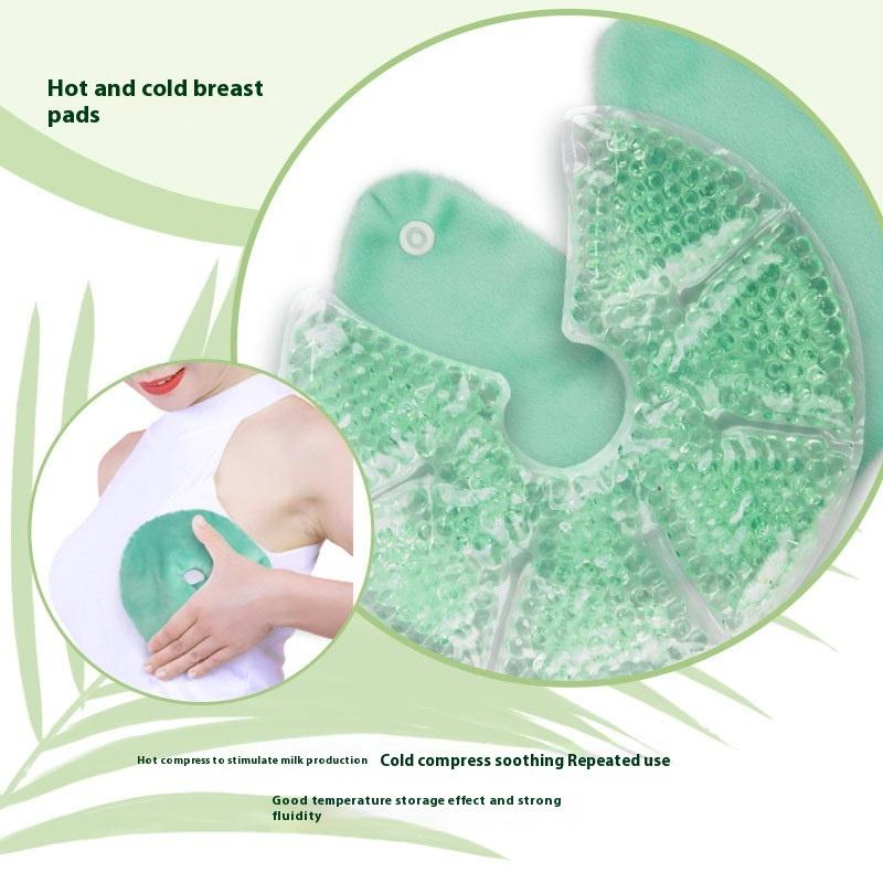1Pcs Petal Design Breast Therapy Pads Ice Compress Reusable Breastfeeding Gel Pads Ice Pack Pain Relief Patch