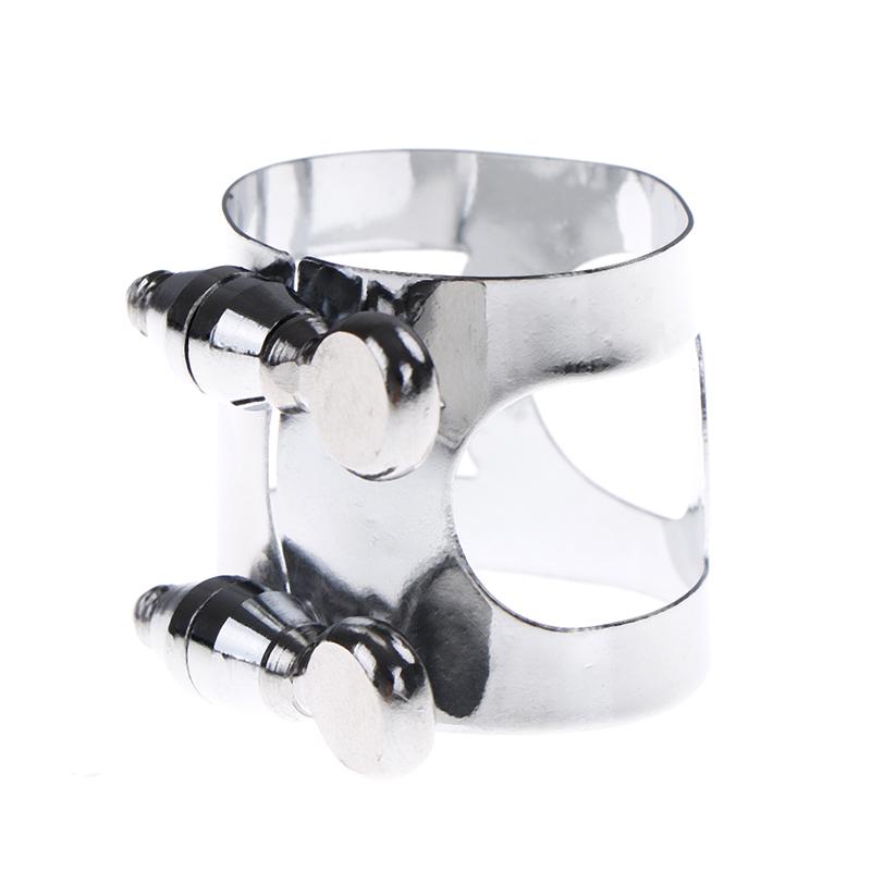 

Никелированная кларнетная двойная винтовая регулируемая лигатура для мундштука серебряный