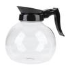 1.8L Coffee Pot High Borosilicate Heat Proof Glass Coffee Decanter Carafe for Travel Picnics Outdoor Activities