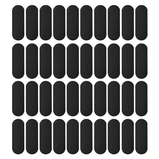 

40 шт. Гибкая предварительно нарезанная лента для защиты большого пальца Bowling Thumb Protector Sweatproof Finger Tape Bowling чёрный