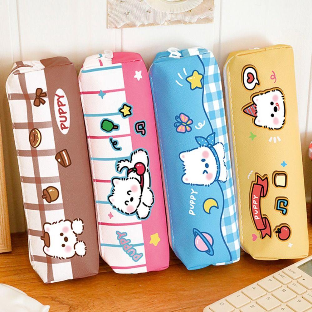 Westie Pencil Case Multi-functional Stationery Storage Bag New Stationery Pouch  Gift