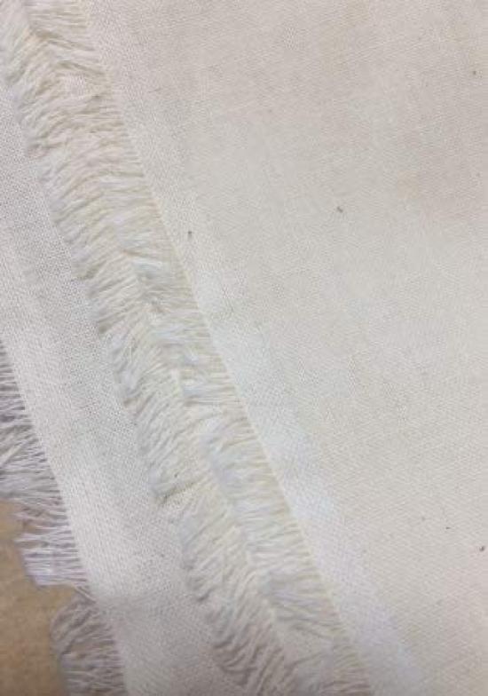 For Basting, Horiuchi Raw Fabric (grey) Sheeting, Plain Pattern, Raw Color, 100% Cotton, Standard Type NEW2003 (made In Japan), 97cm Width X 10m, No