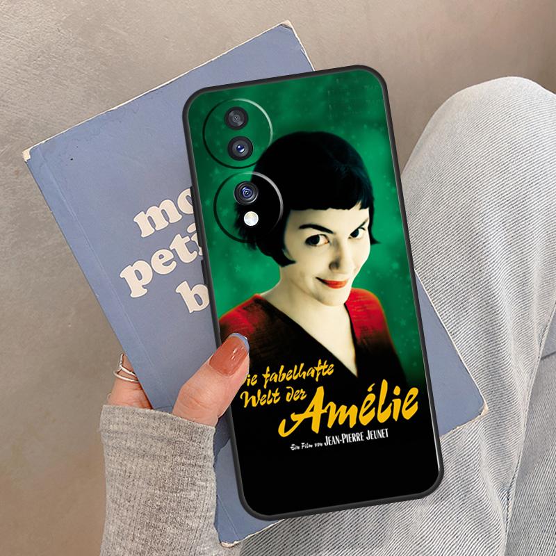 Amelie Movie Poster Case For Honor Magic 8 7 6 5 Pro Cover For Honor 400 200 X9c X9b X9a X8a X8b 50 70 90 Lite