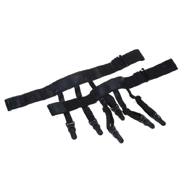 Мужские подтяжки для рубашки, регулируемые, эластичные, держатели для заправки рубашки, подвязки, фиксаторы для рубашки, нескользящие