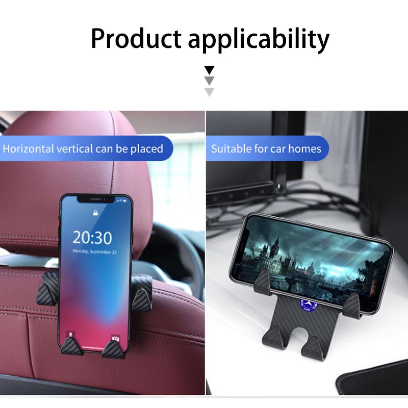 Car Seat Back Hook Hanger Headrest Mount Storage Holder For Mercedes Benz CLK GLC W212 C200 C300 W203 W204 W205 W169 W176 GLC BG1