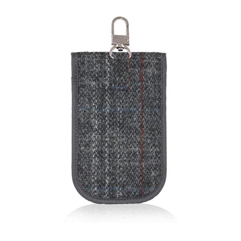 Gray Radio Wave Blocking, Car Smart Key Case, Relay Attack Protection, Car Key, Anti-Theft,