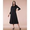 Lipbbam Long Wrap Dress Ldm07bk01