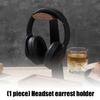 Wooden Headphone Stand Rack Space Saving Desktop Stand Display Earphone Mount Hanger Headset Support Stand Accessories