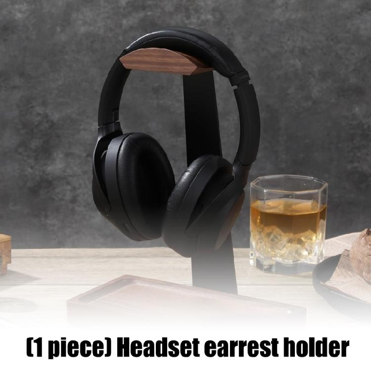 Wooden Headphone Stand Rack Space Saving Desktop Stand Display Earphone Mount Hanger Headset Support Stand Accessories