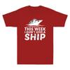 This Week I Don't Give A Ship Funny Cruise Vacation Ship Vintage Men's T-Shirt
