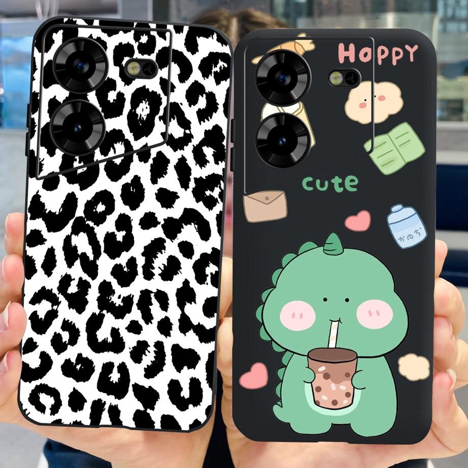Soft Cases For Tecno Pova 5 4G Pova5 Phone Cover Matte Liquid Silicone Slim Funfas Capa For Tecno Pova 5 Pro 5Pro LH8n Bumper