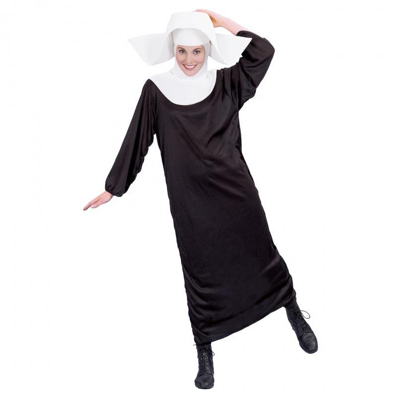 

Black Trendy And White Nun Cosplay Costume For Women Perfect For Events Halloween
