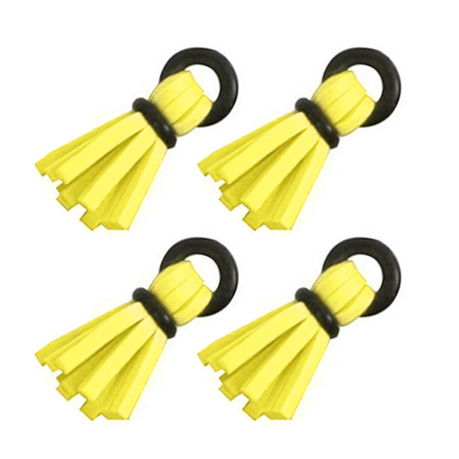 

4 шт. Индикаторы поклевки для дрифта, пенные индикаторы поклевки для нахлыстовой рыбалки, пенный поплавок-поплавок для рыбалки, рыболовные аксессуары жёлтый