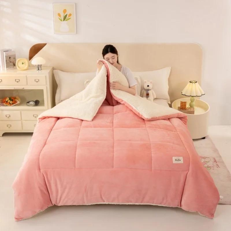 

2025 Новое принтованное Класс А Флис Снежинка Флис Ягненка Зимнее Одеяло-Наполнитель Флис Фарли Одеяло Утолщенное и Теплое 150x200cm 2.5kg