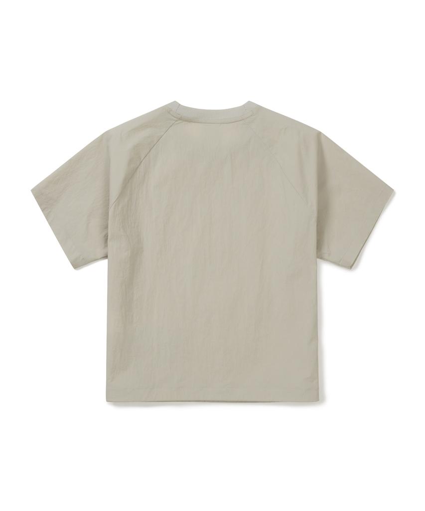 SNOWPEAK APPAREL Root Women'S Pocket Short Sleeve T-Shirt (S26Mwrts61) Light Beige