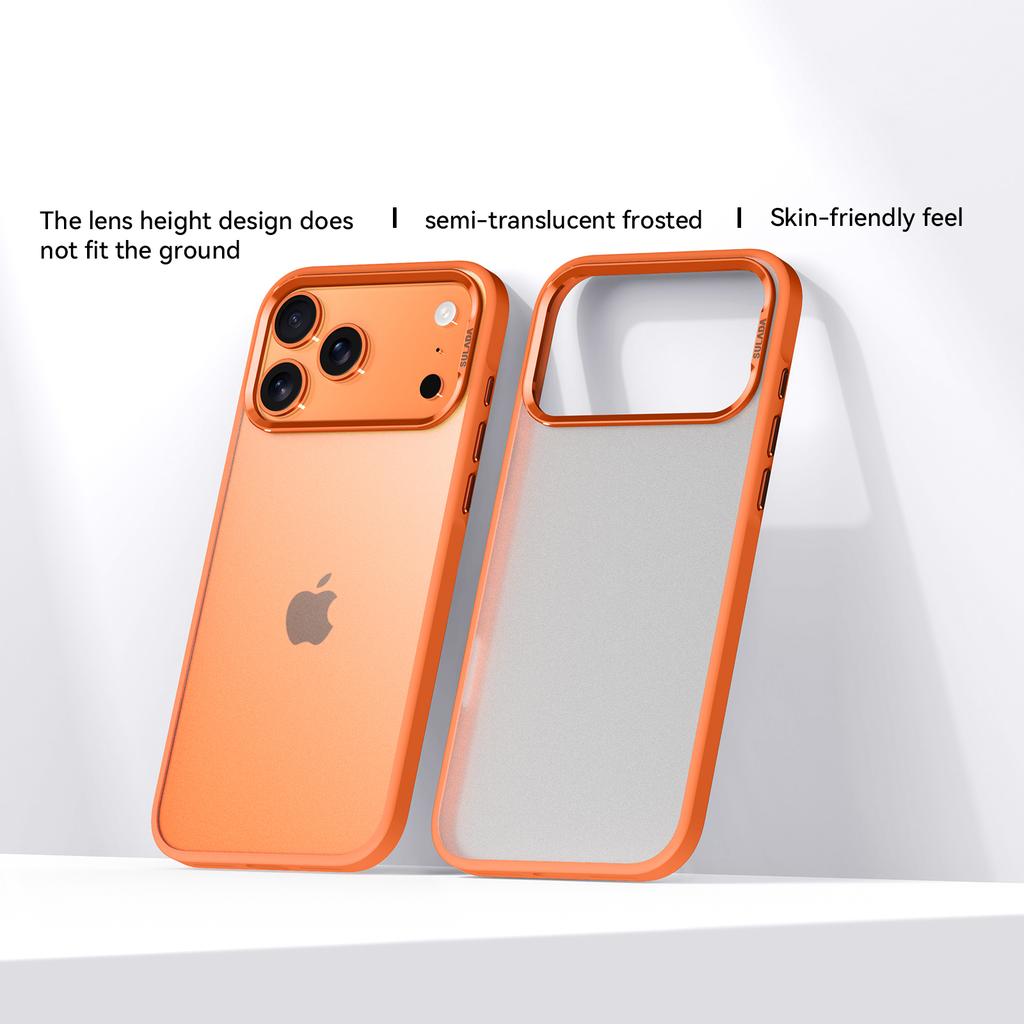 SULADA For iPhone 17 Pro Case PC+TPU Shockproof Matte Phone Protector Cover