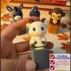 Fidget Animal Clicker Keychain Keyboard Sound-producing Toy Sensory Play Pendant  For Adults