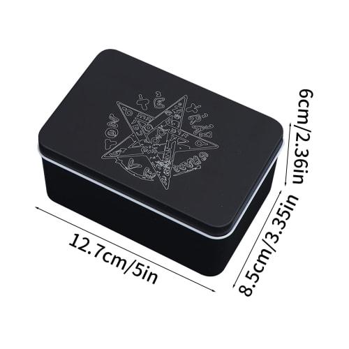 Tarot Card Case Holder, Tarot Card Holder Storage - Portable Tarot Organizer Storage Case Holder for Board Game Cards