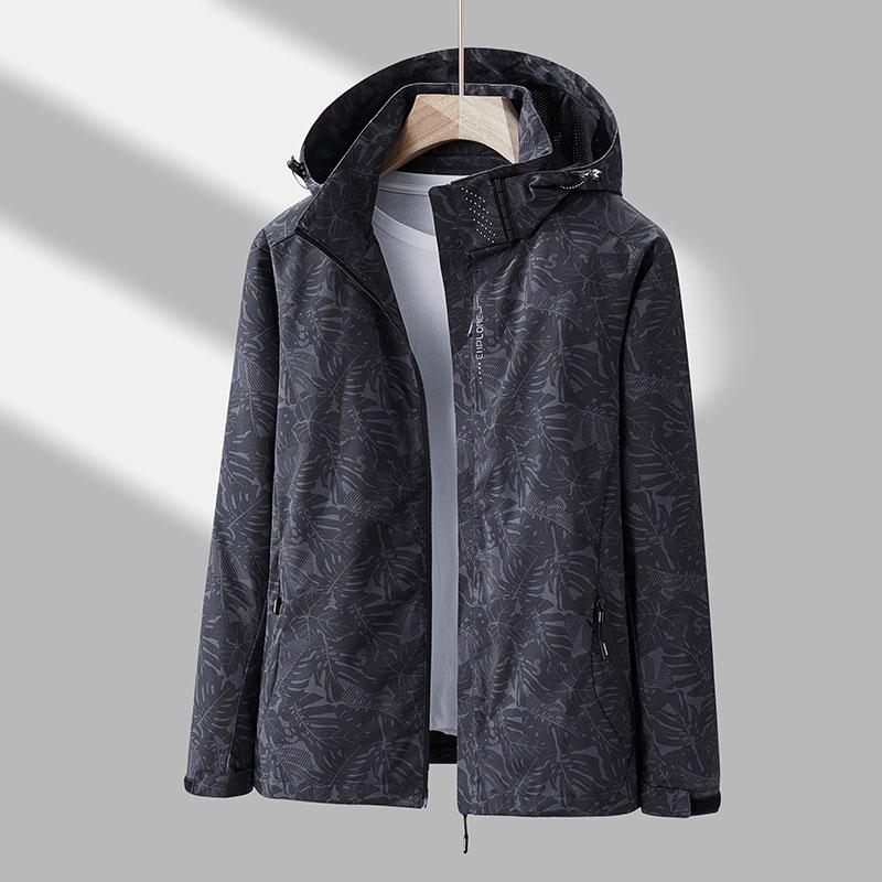 Outdoor Jacket Women Single Layer Windproof Waterproof Hooded Jacket Breathable Sport Running Mount Camping Suit Plus Size