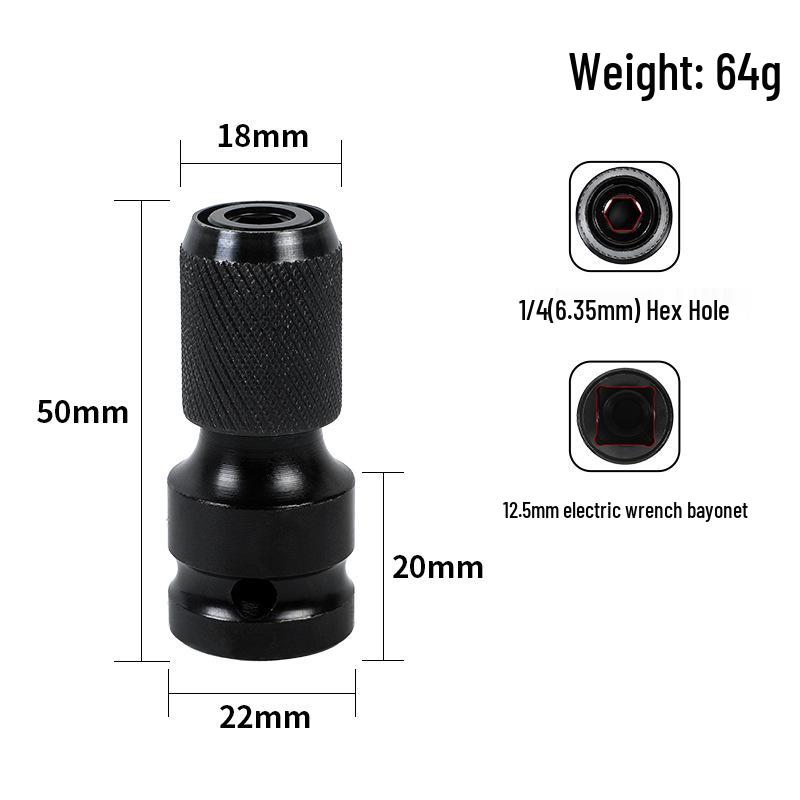 

Многофункциональная телескопическая электрическая трещотка, переходная головка с пружинной гильзой из углеродистой стали