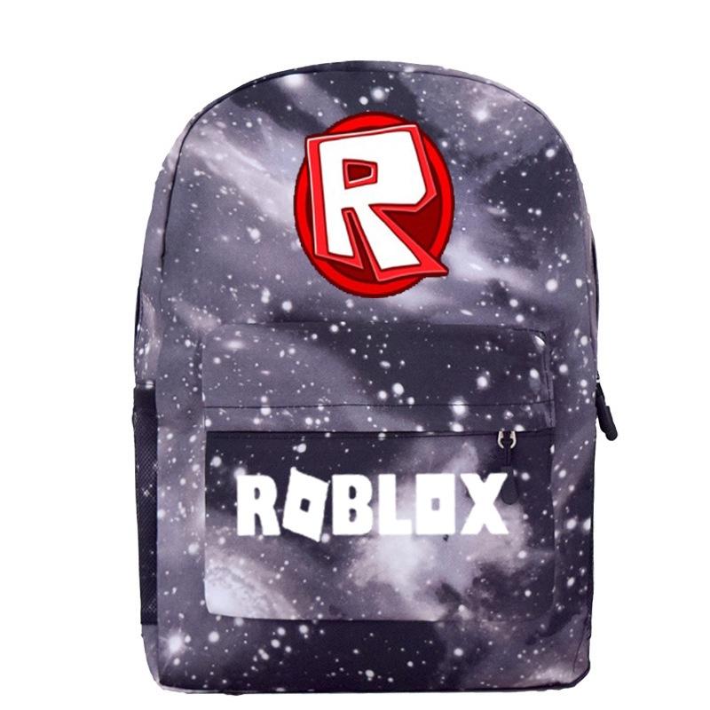 Roblox School Backpack Student Canvas Bag Boys Casual Outdoor Climbing Backpack