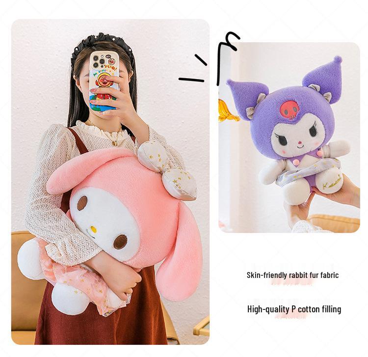 Kuromi & My Melody Platinum Series Plush Sleeping Pillow