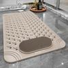 Premium Non Slip Shower Mat with Suction Cups High Quality Durable Waterproof Bathroom Floor Rug Advanced Anti Skid PVC Bath Mat