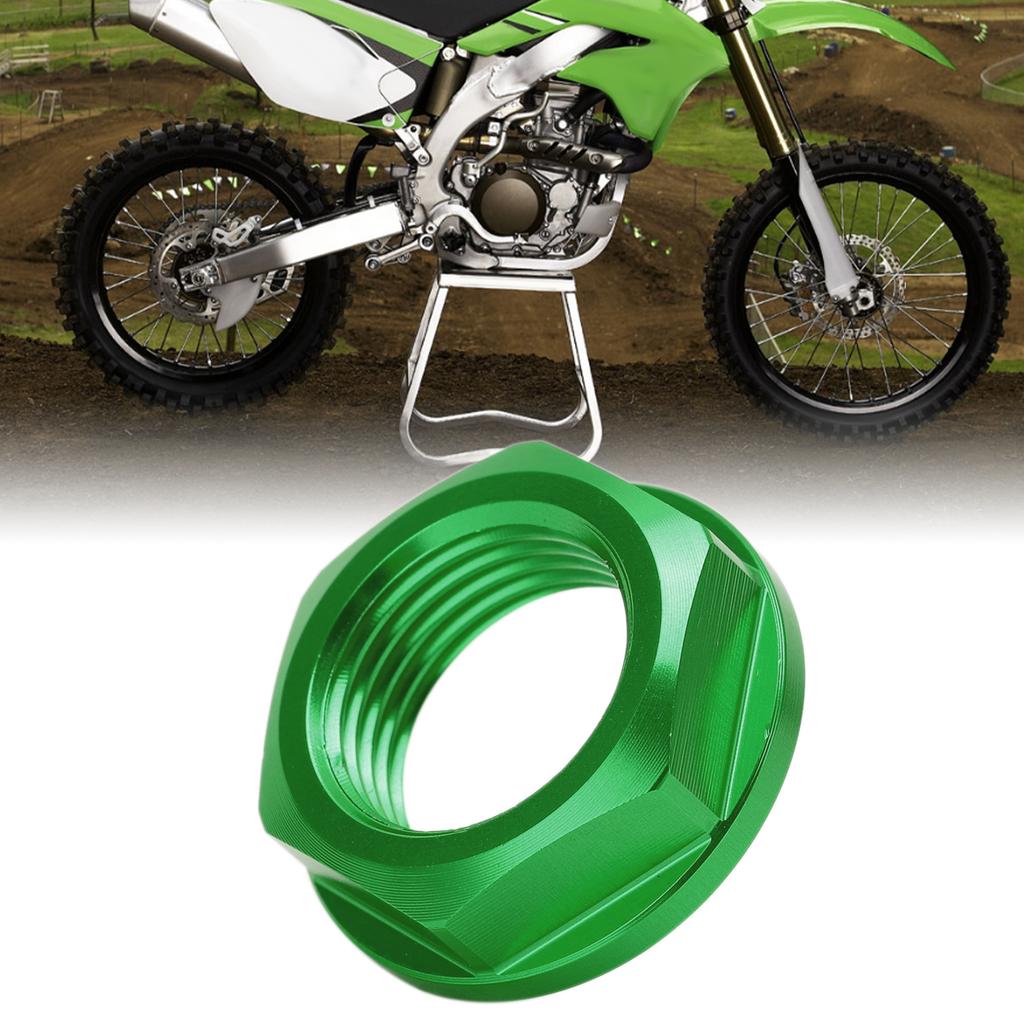 Motorcycle Front Wheel Axle Nut M18x1.5 Aluminum Replacement for KLX450R 0819