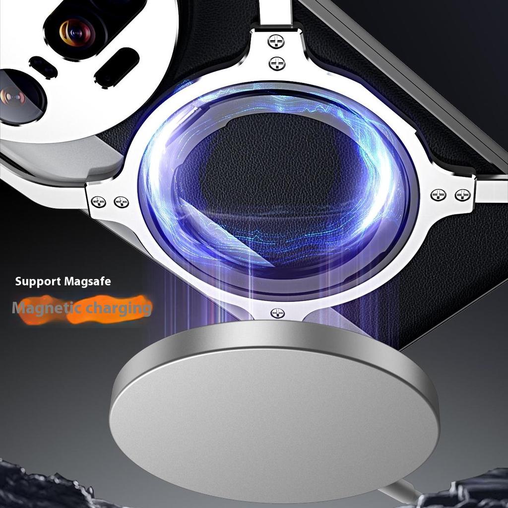 For Xiaomi 15 Ultra Case Kickstand Metal Bumper Magnetic Phone Cover