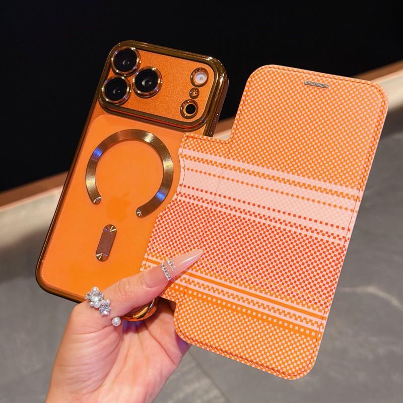 Magnetic Flip Cover Case IPhone 18 Pro Max 17 16 With Card Slot Premium PU Leather Wallet Stand Shockproof